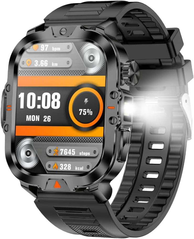 Blacktron Storm S2 Watch - Rugged & Stylish Smartwatch for Adventure Enthusiasts