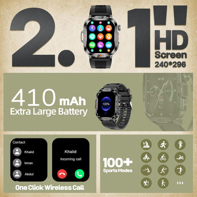 Blacktron Storm S2 Watch - Rugged & Stylish Smartwatch for Adventure Enthusiasts