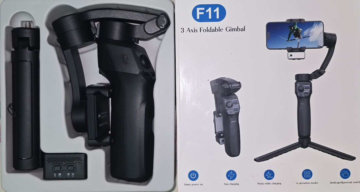 F 11 Pro GIMBAL FOR MOBILE - BEST GIMBAL FOR MOBILE | Ai TRACKING