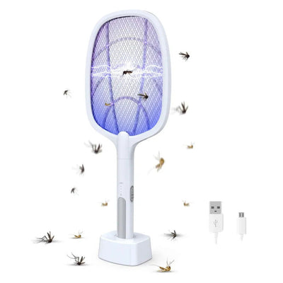 Electric Rechargeable Insect Killer Racket